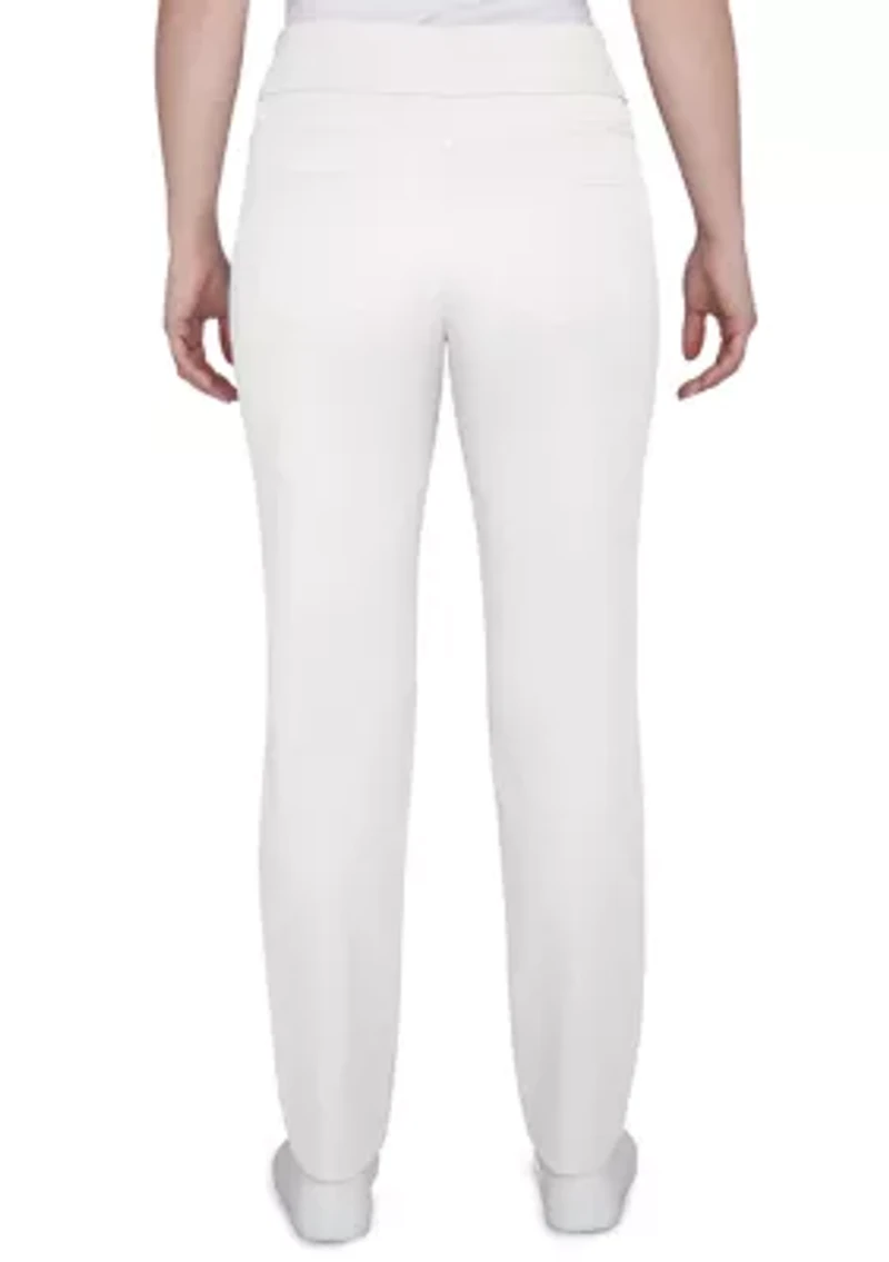 Soft Hand Twill Bi-Stretch Pull-On Pants