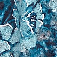 Women's Embellished Wintery Floral Hacci Top