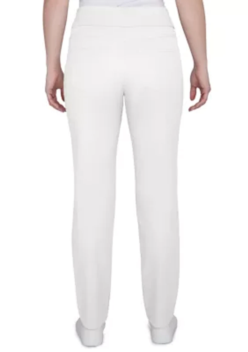 Petite Soft Hand Twill Bi Stretch Pull On Pants