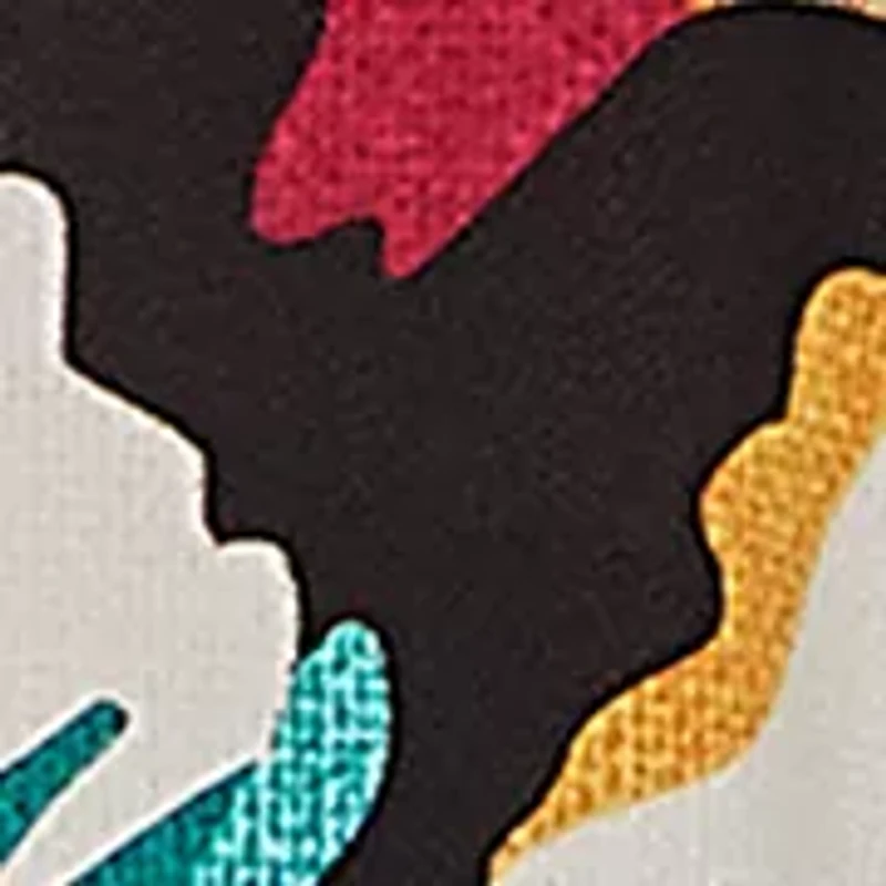 Women's Paradise Birds Printed Crepe T-Shirt