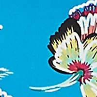 Petite Etched Floral Puff Print T-Shirt