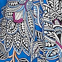 Plus Floral Printed Rayon Top