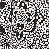 Plus Medallion Puff Printed Knit Top