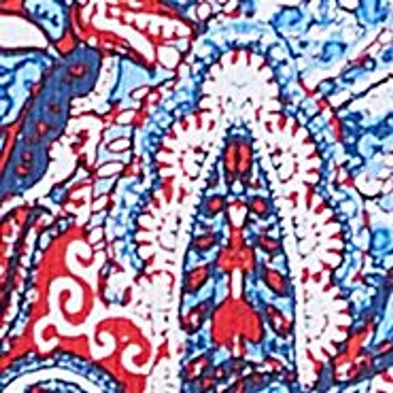 Plus Woven Paisley Gauze Top