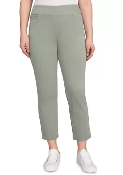 Soft Denim Faux Pocket Jeans