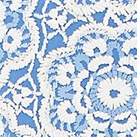 Petite Beaded Macrame Puff Print T-Shirt