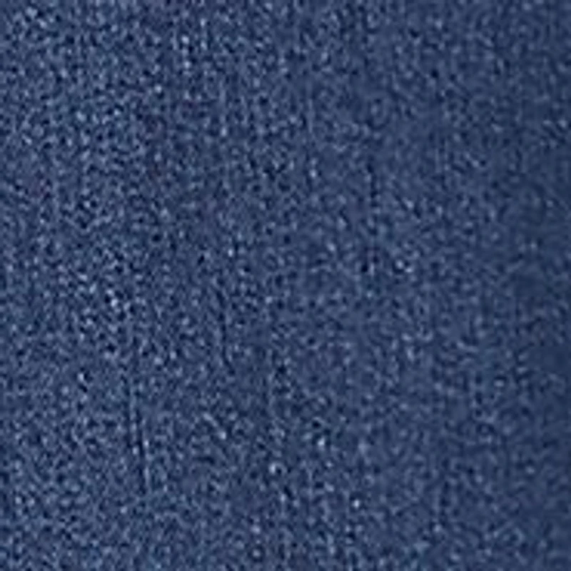 Women's Soft Denim Pull On Fringe Capri Pants