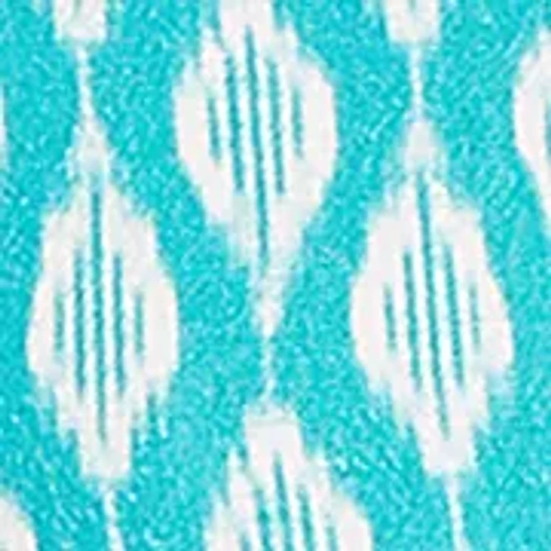 Petite Balinese Ikat Tie Front T-Shirt