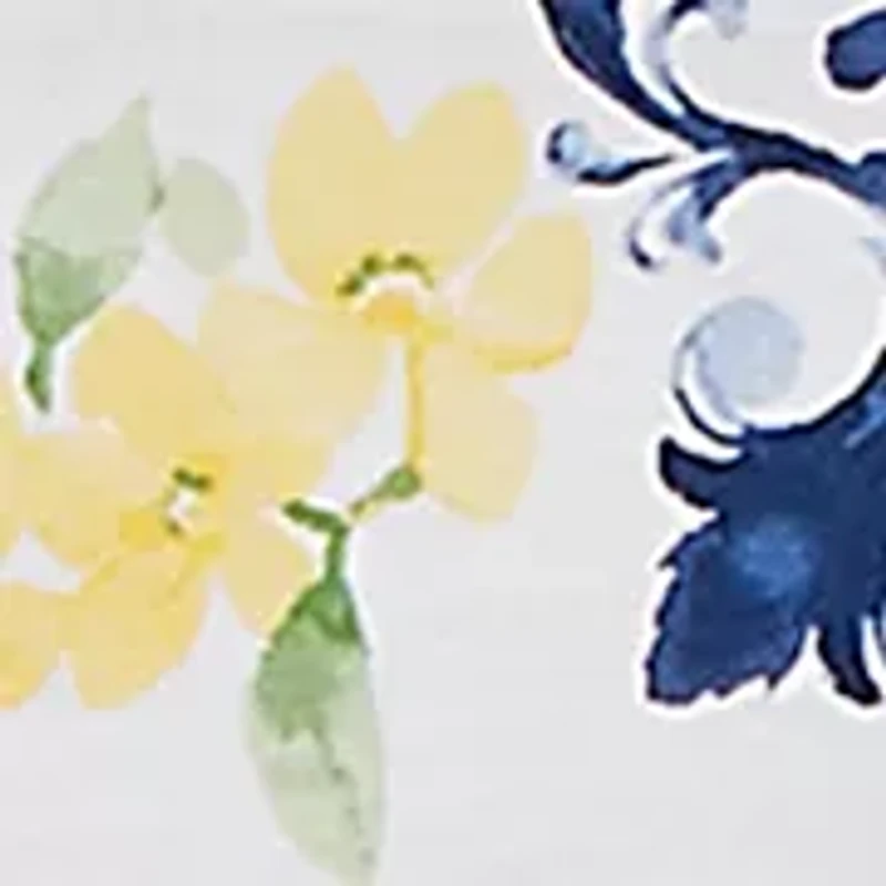 Women's Lemon Lattice Print Knit Top