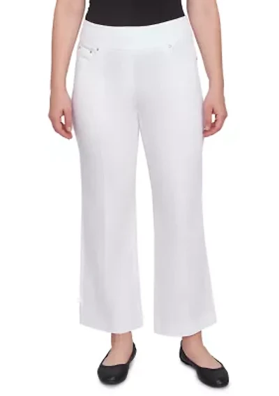 Petite Luxury Wide Leg Denim Jeans