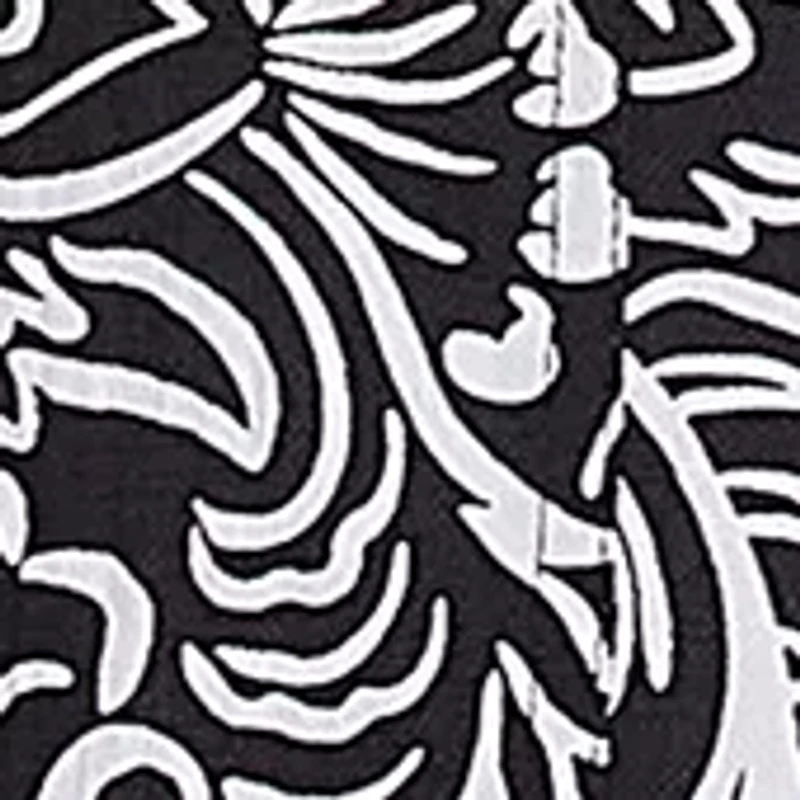 Petite Abstract Botanical Luxe Voile Jacket