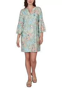 Women's Oceania Floral UPF Knit Dress