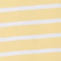 Women's Square Neck with Trim Stripe Knit Top