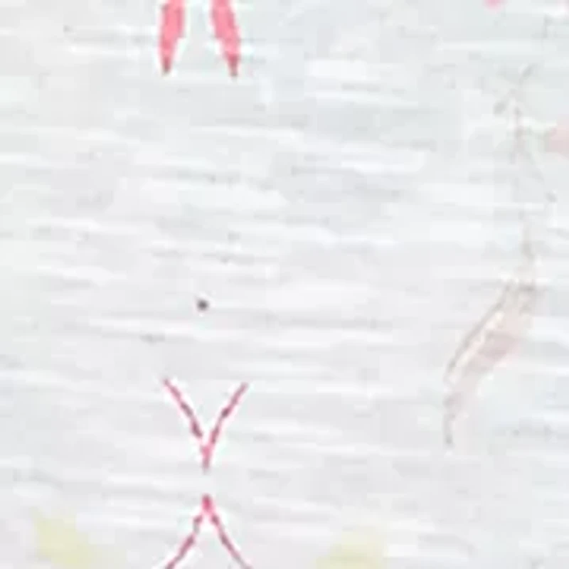 Women's Scalloped Neck Tapestry Print Knit Top