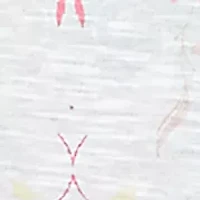 Women's Scalloped Neck Tapestry Print Knit Top