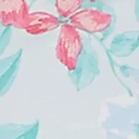 Women's Blooming Floral Envelope Neck Knit Top