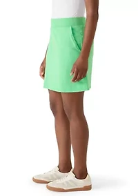 Petite French Terry Pull-On Skort