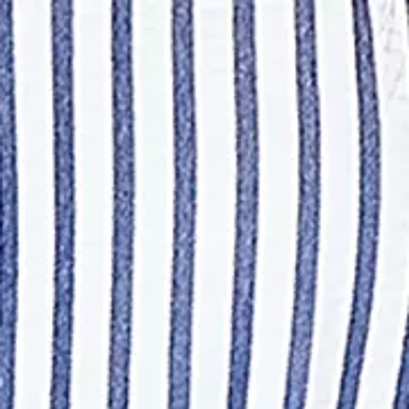 Women's Embroidered Seersucker Tie Front Henley Top