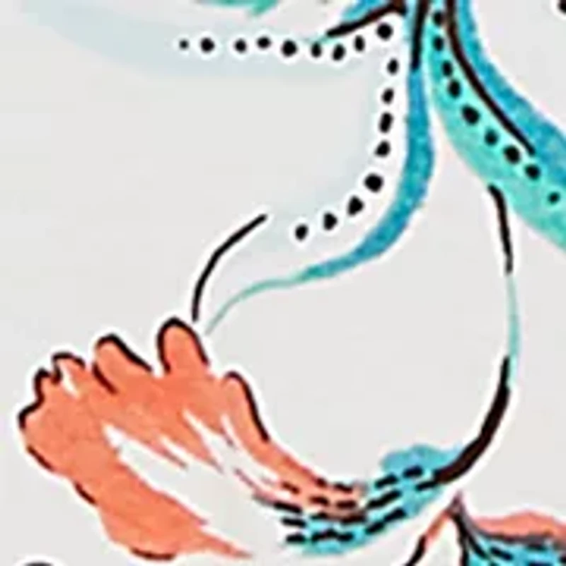 Plus Embellished Oceania Floral Knit Top