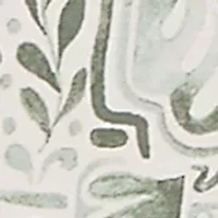 Plus Seashell Patchwork Knit Top