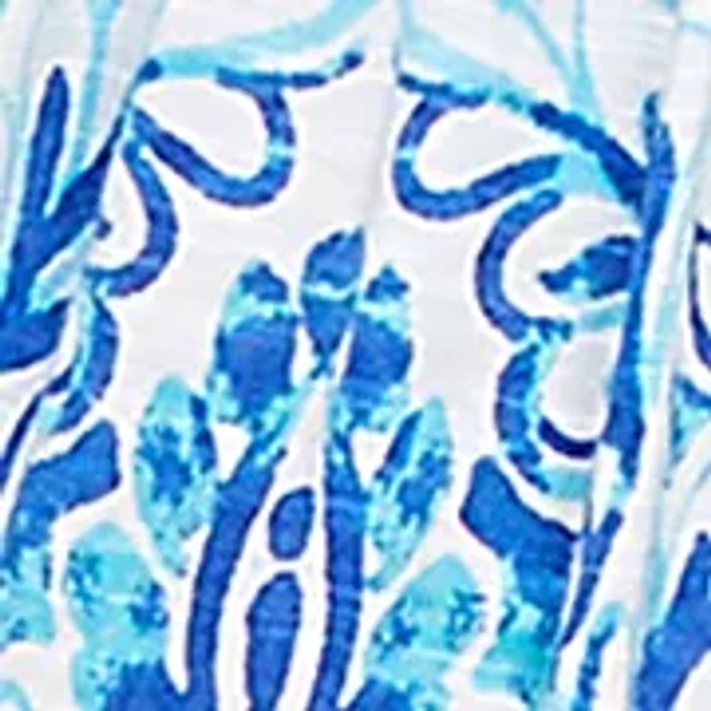 Women's Woodblock Twin Printed Knit Top