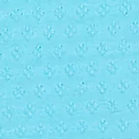 Plus Lace Trim Solid Clip Dot Top