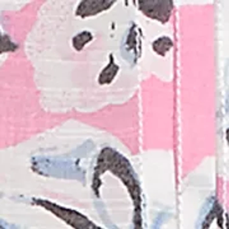 Petite Paisley Printed Silky Gauze Pleated Top