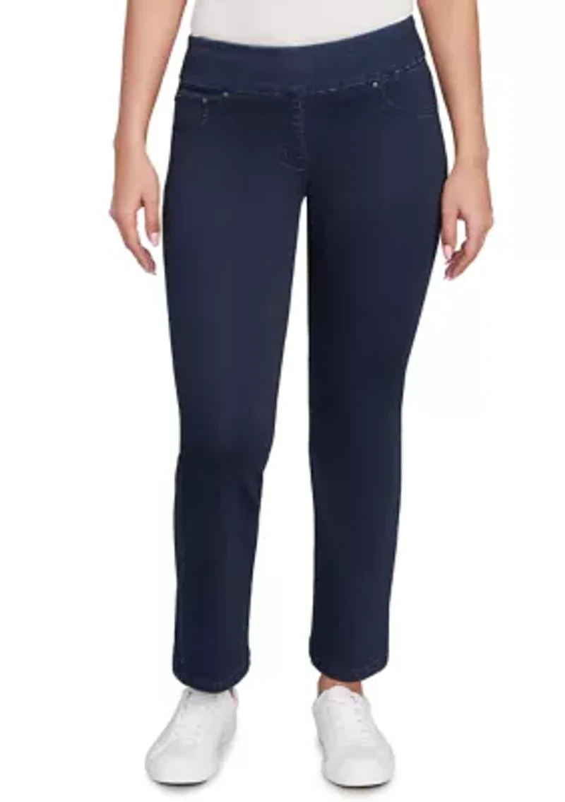 Women's Comfort Stretch Straight Leg Jeans