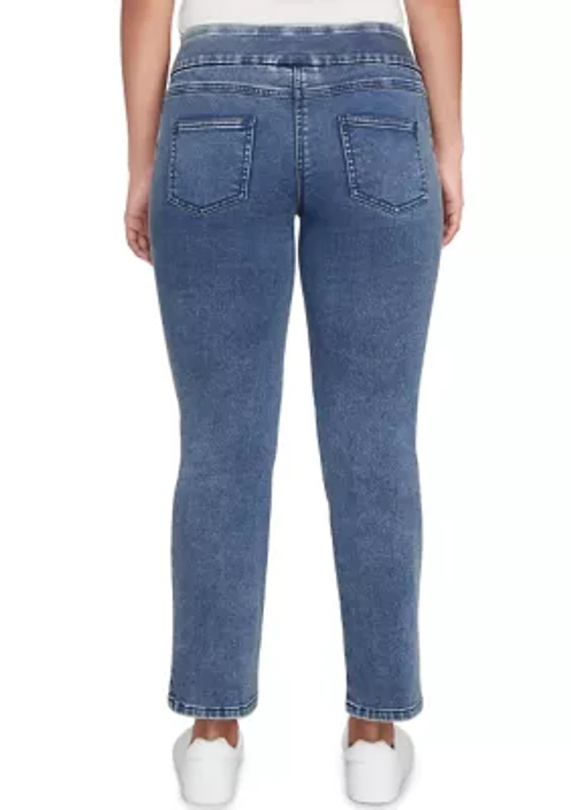 Women's Comfort Stretch Straight Leg Jeans