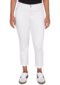 Women's Comfort Waist Stretch Denim Girlfriend Jeans