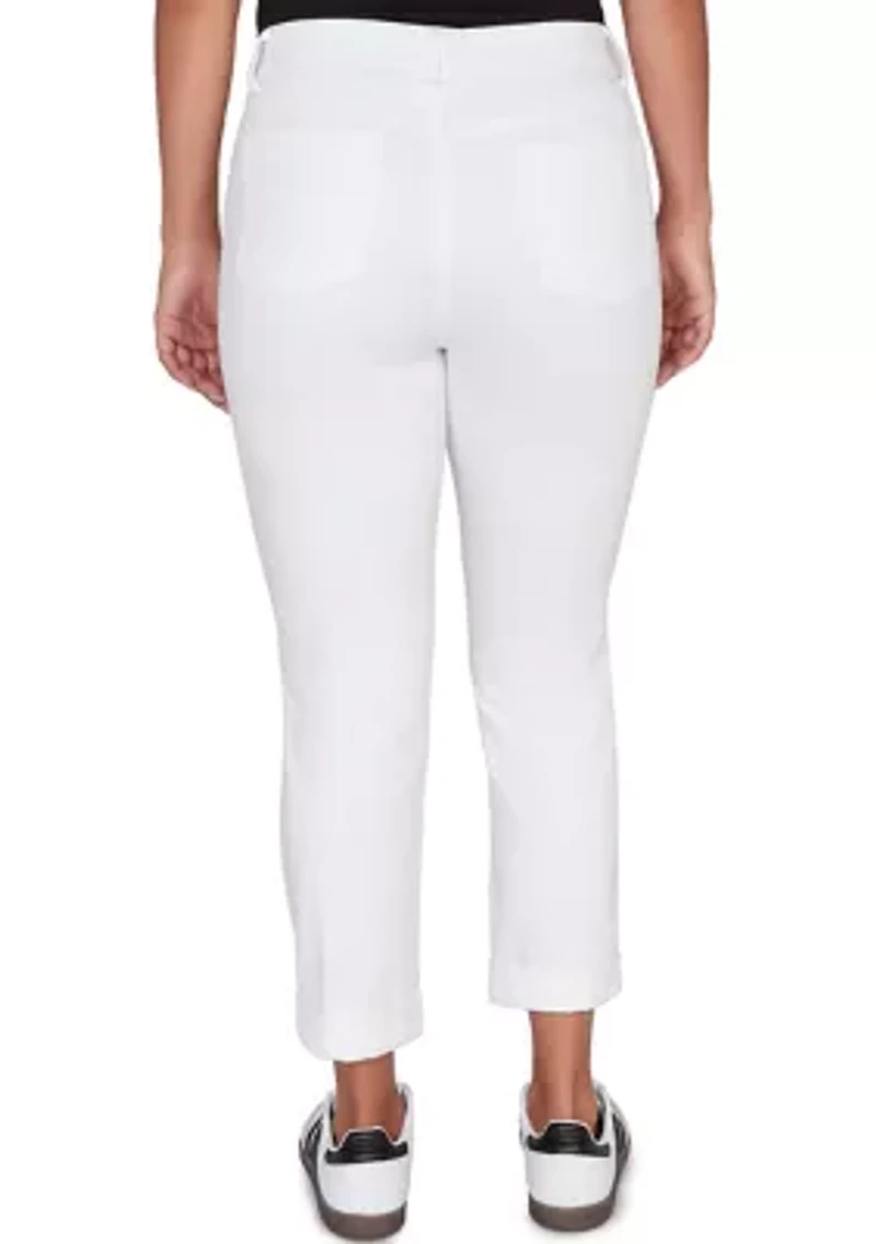 Women's Comfort Waist Stretch Denim Girlfriend Jeans