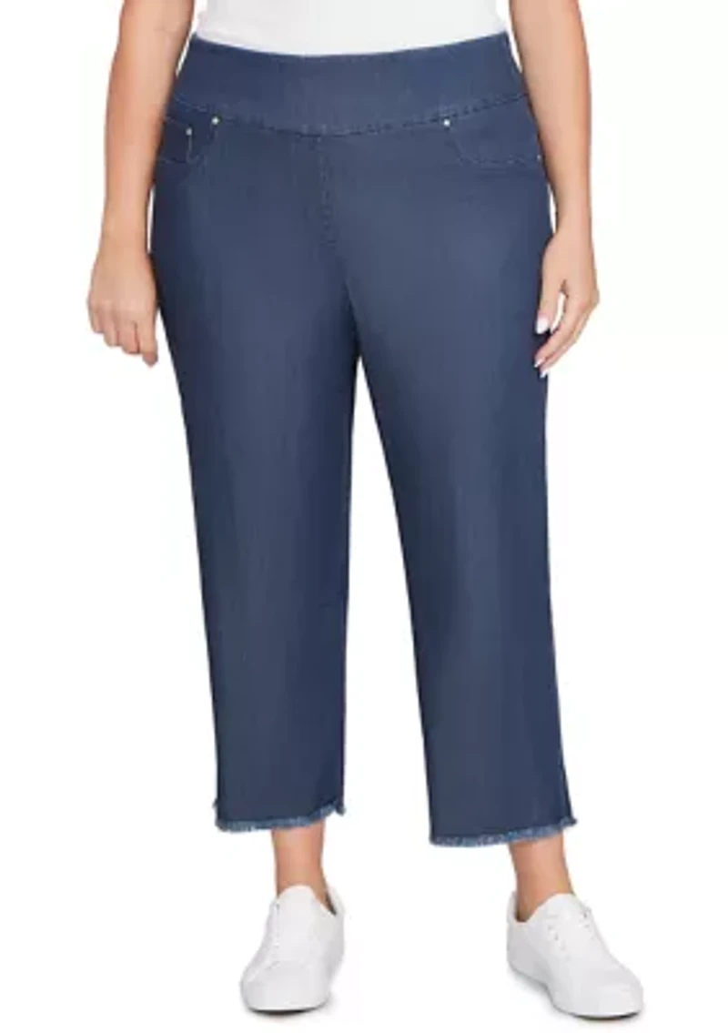 Plus Comfort Stretch Pull On Jeans