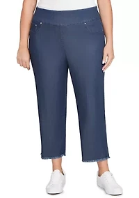 Plus Comfort Stretch Pull On Jeans