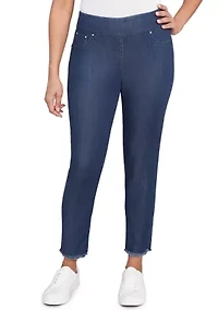 Petite Comfort Stretch Pull-On Jeans