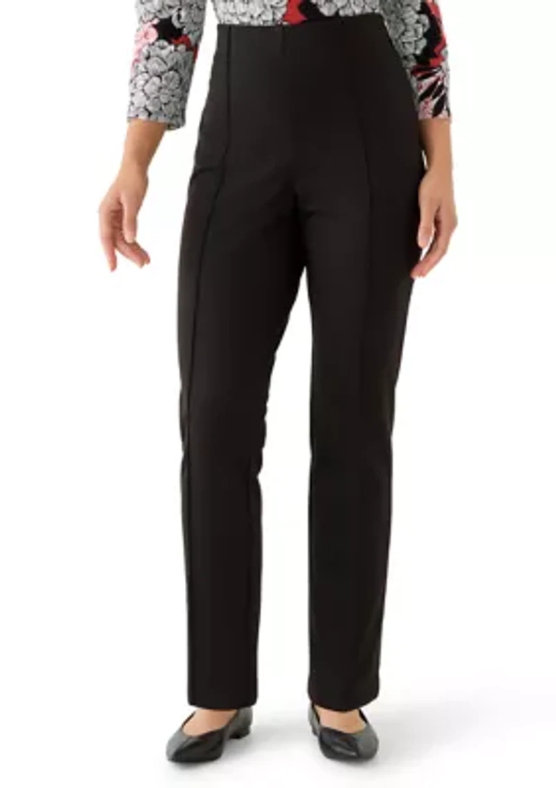 Petite Hollywood Waist Ponte Pants
