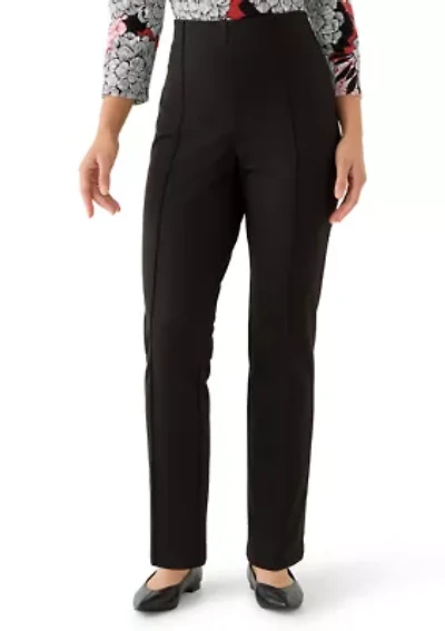 Petite Hollywood Waist Ponte Pants