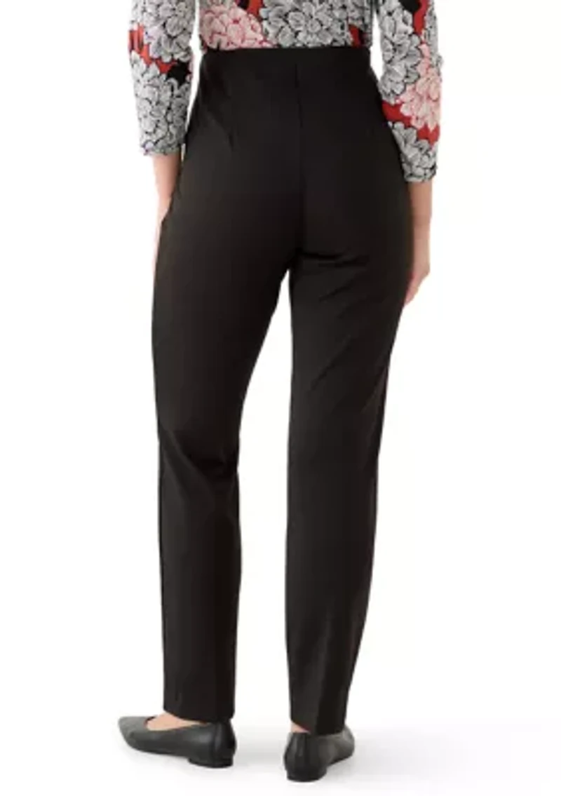 Petite Hollywood Waist Ponte Pants
