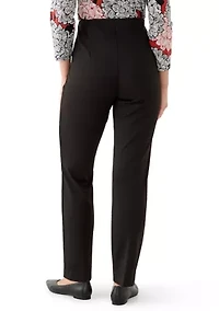 Petite Hollywood Waist Ponte Pants