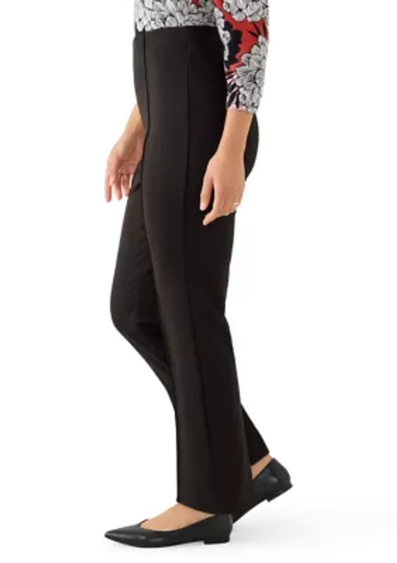 Petite Hollywood Waist Ponte Pants