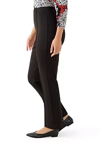 Petite Hollywood Waist Ponte Pants
