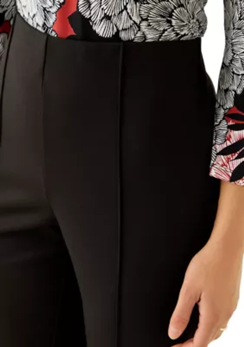 Petite Hollywood Waist Ponte Pants