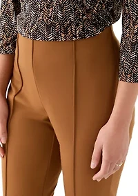 Petite Hollywood Waist Ponte Pants