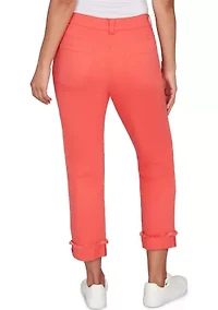 Petite Everyday Soft Cropped Girlfriend Pant