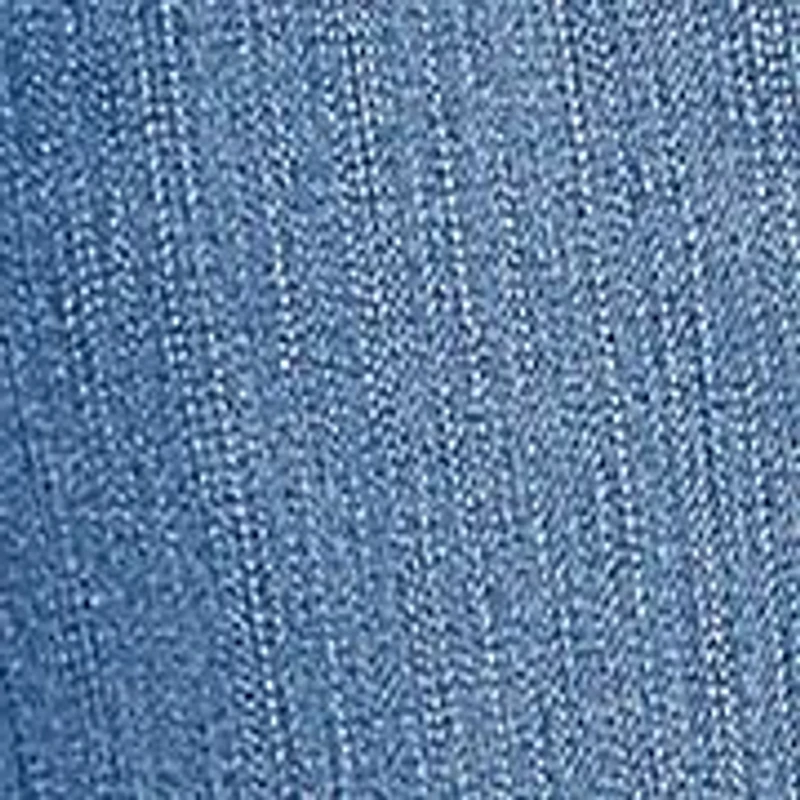 Petite Comfort Waist Wide Leg Cropped Jeans