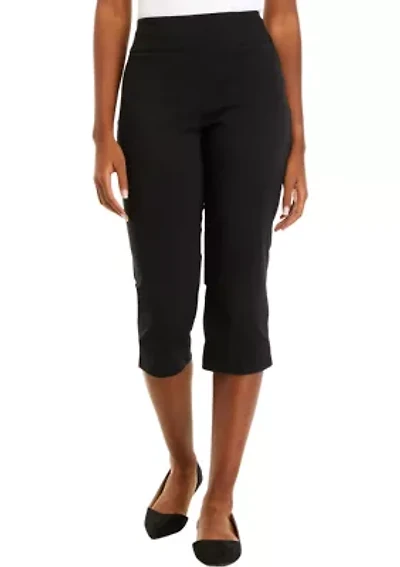 Petite Pull On Millennium Tech Pants with Side Slits