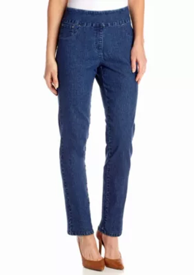 Women's Key Item Pull-On Jean Pants