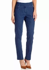 Women's Key Item Pull-On Jean Pants