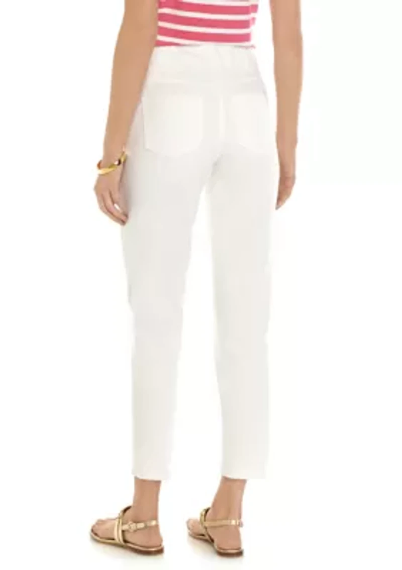 Petite Pull On Jean Pants