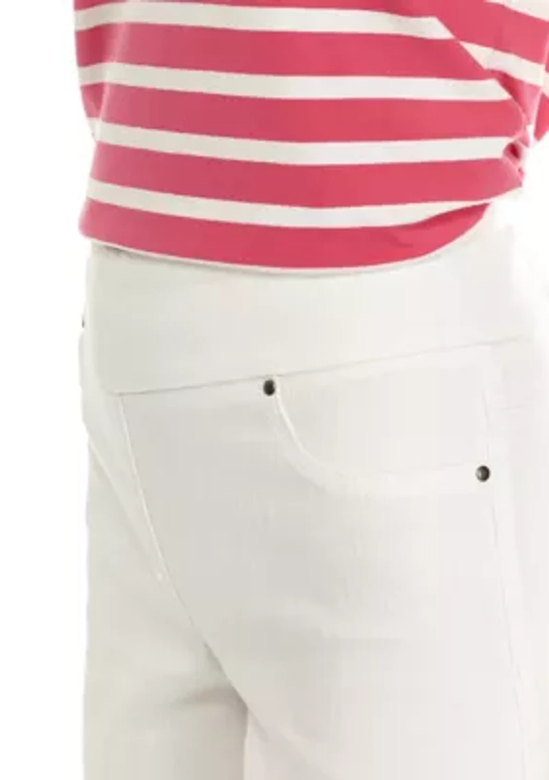 Petite Pull On Jean Pants