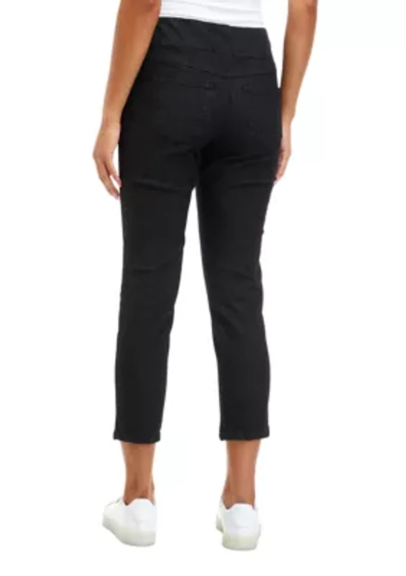 Petite Pull On Denim Jeans